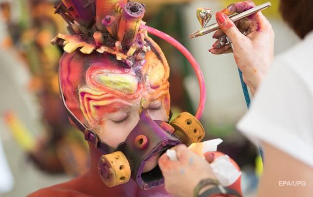 Жуткое искусство: фестиваль боди-арта в Австрии