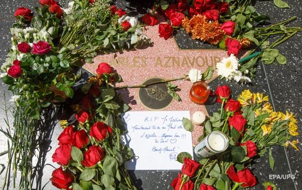 СМИ назвали возможное место похорон Шарля Азнавура