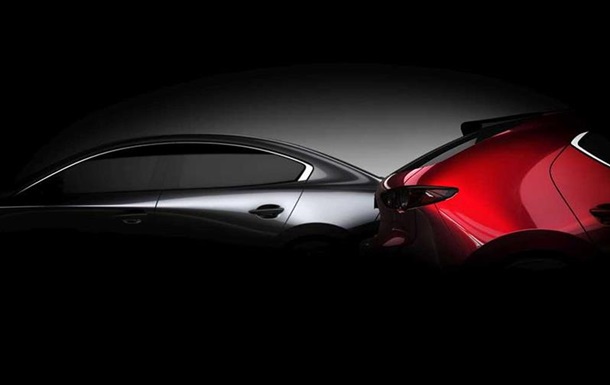 Mazda назвала дату презентации новой  тройки 