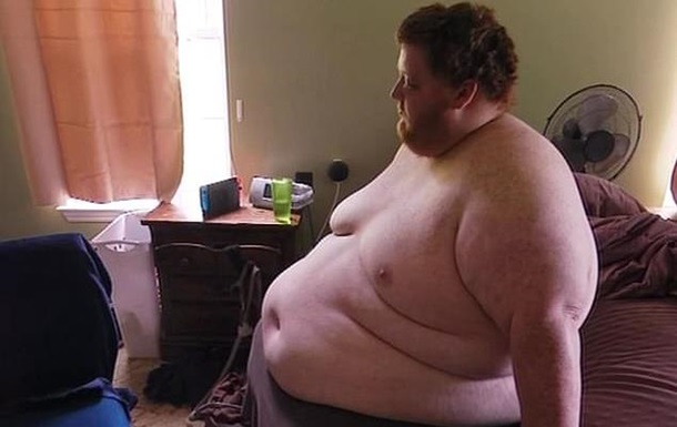 Американец, весивший 270 кг, похудел в два раза