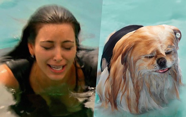 Ким Кардашьян сравнила себя с собакой рекламируя мультик 