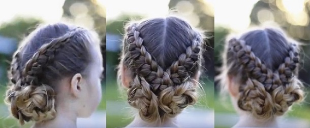 Школьные прически для девочек на длинные волосы (91 фото)