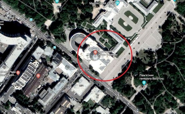 В Google Maps переименовали Верховную Раду на Зраду В Google Maps переименовали Верховную Раду на Зраду