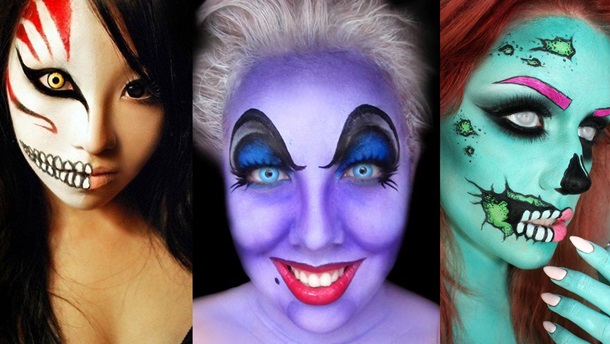 Как сделать макияж на Хэллоуин в домашних условиях