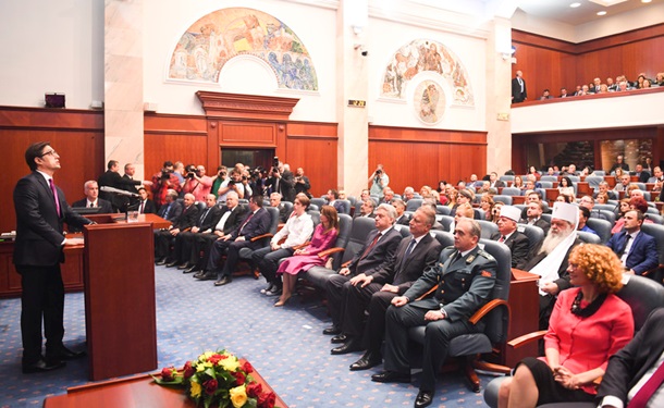 В Северной Македонии состоялась инаугурация нового президента