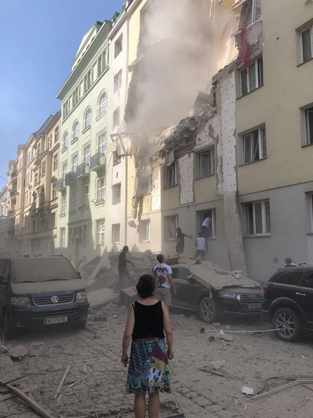 В Вене взорвался жилой дом: 10 пострадавших