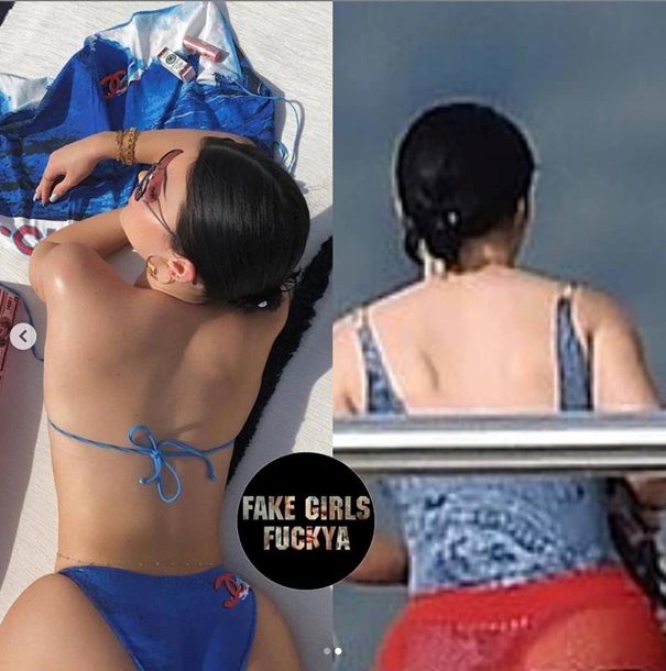 Кайли Дженнер обвиняют в увеличении ягодиц