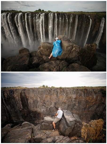 Крупнейший в мире водопад Виктория пересох