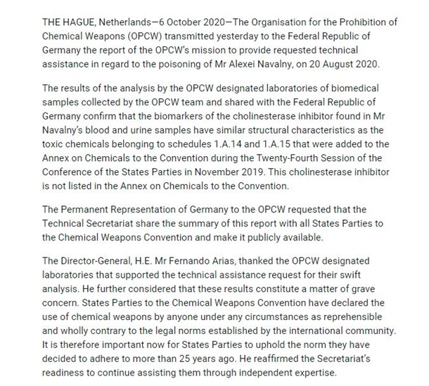 Скріншот звіту ОЗХЗ