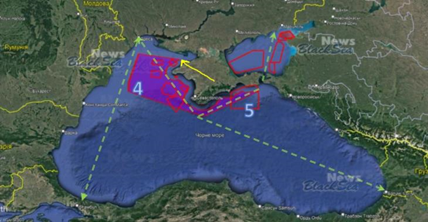 Российские военные корабли проследовали в Азовское море