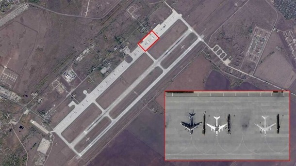 Борьба с дронами. Россияне начали рисовать силуэты Ту-95