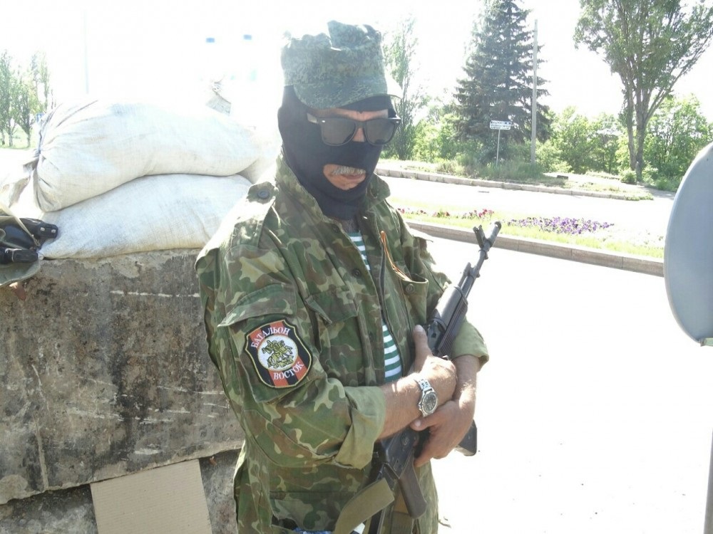 Фото блокпоста военных