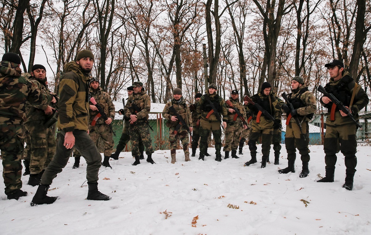 Фото чеченцев на украине