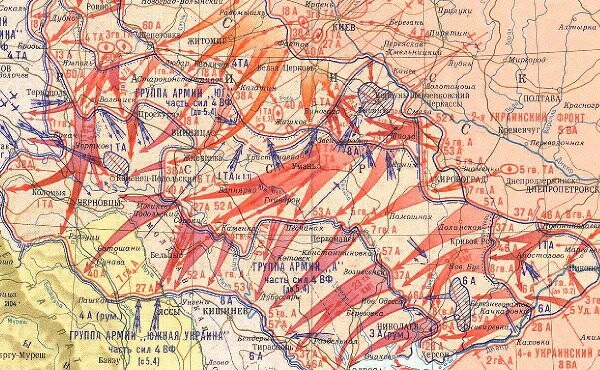 Пражская операция карта