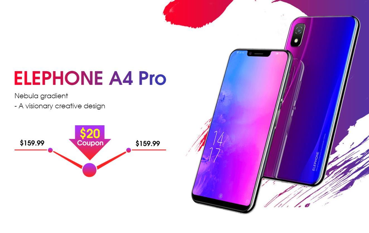Elephone А4 Pro - неприлично дешевый смартфон с вырезом на экране -  Korrespondent.net