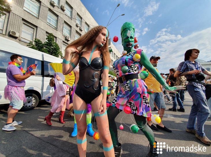 В Киеве прошел ЛГБТ-парад. Фотографии