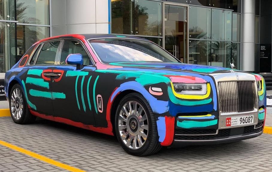 Новий Rolls-Royce Phantom розфарбували графіті - Korrespondent.net