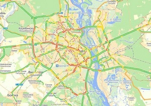 Яндекс пробки киев