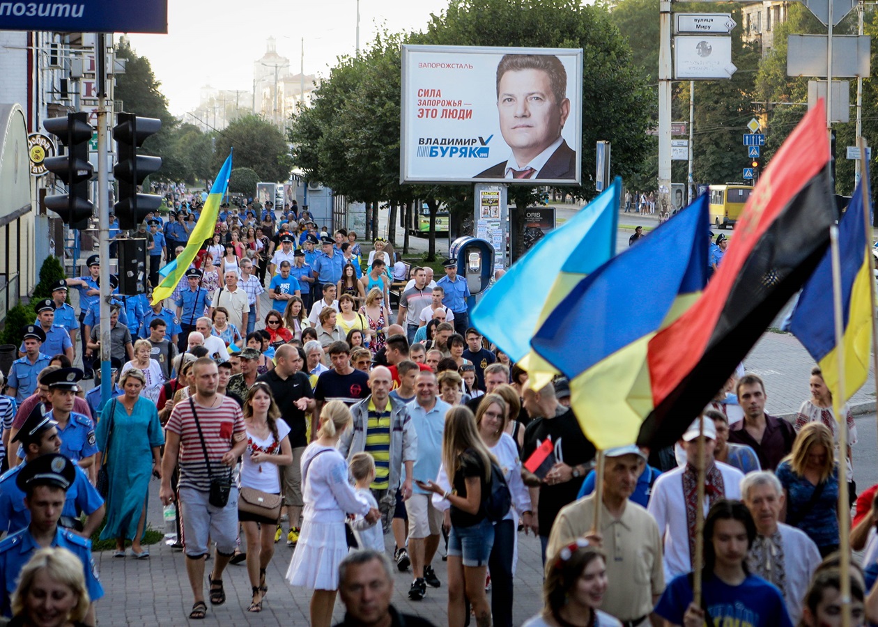 Город с яйцами. Настроения в Запорожье, отбившем «русскую весну» -  Korrespondent.net