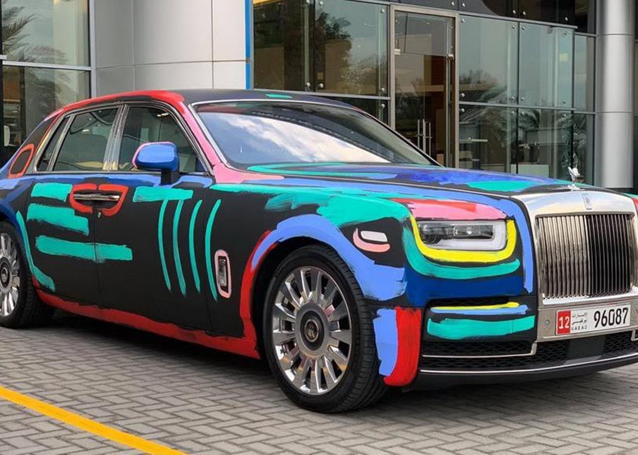 Новий Rolls-Royce Phantom розфарбували графіті - Korrespondent.net