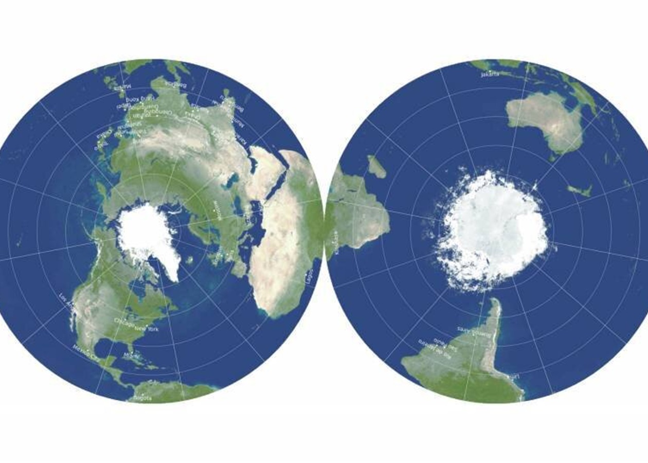 Создана самая точная плоская карта Земли - Korrespondent.net