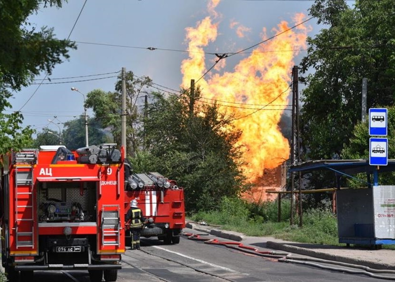 В Донецке взорвался газопровод - Korrespondent.net