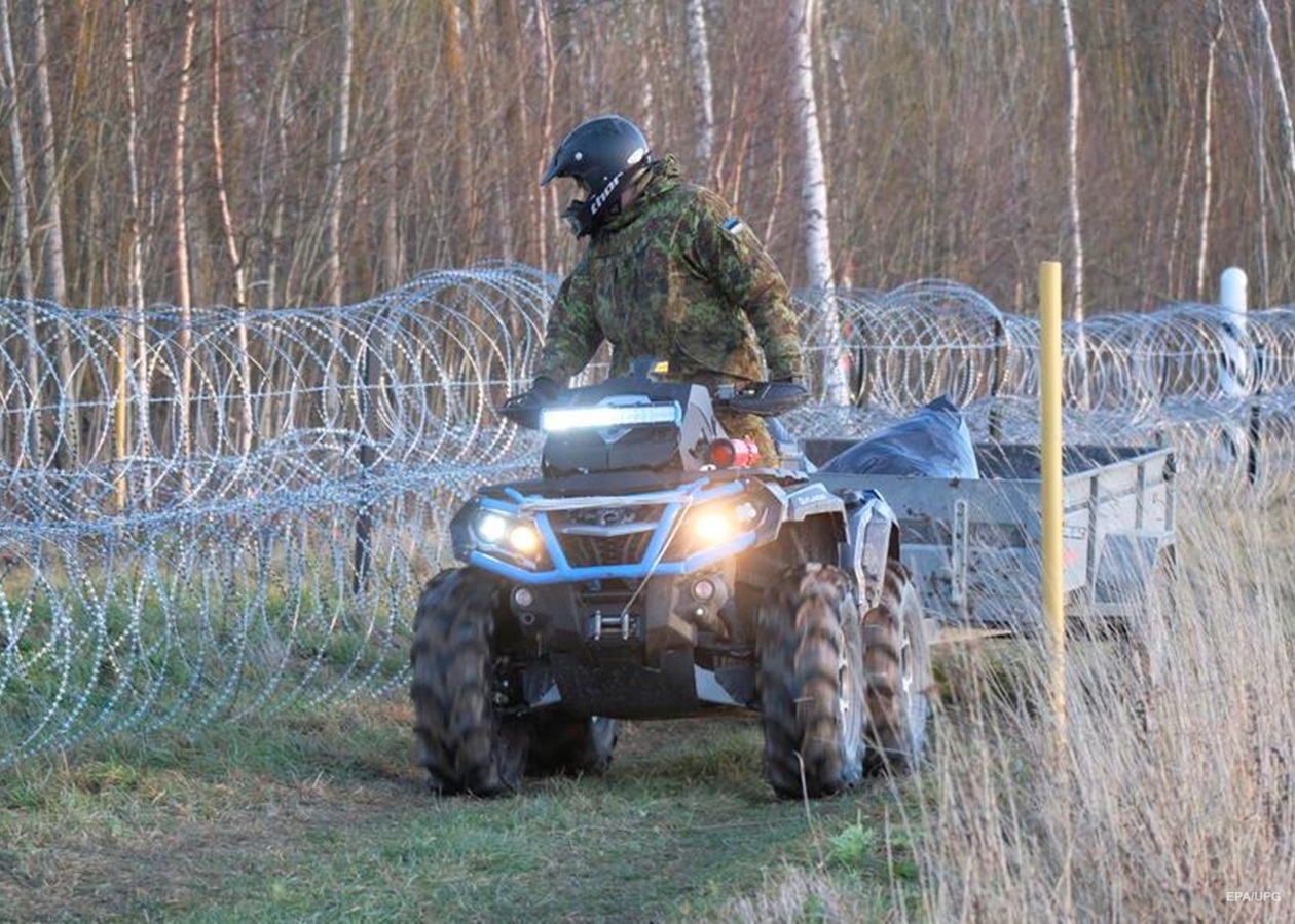 Эстония строит стену на границе