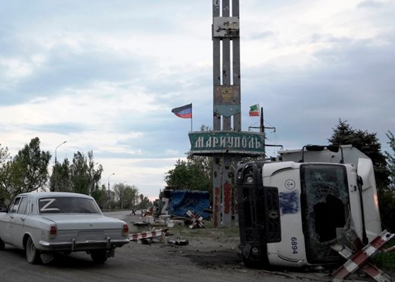 В Мариуполе оккупанты 