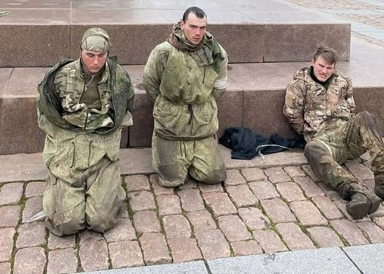 Русские солдаты на Украине