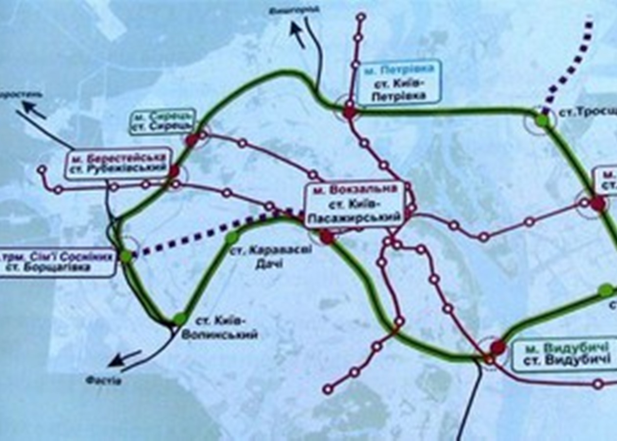 Киевская городская электричка получила новый евродизайн - Korrespondent.net