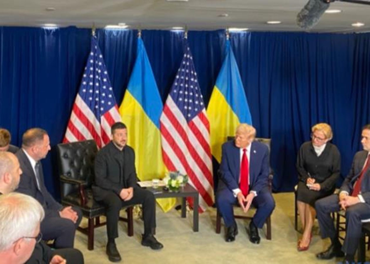 Зеленський і Трамп зустрілися в Нью-Йорку - Korrespondent.net