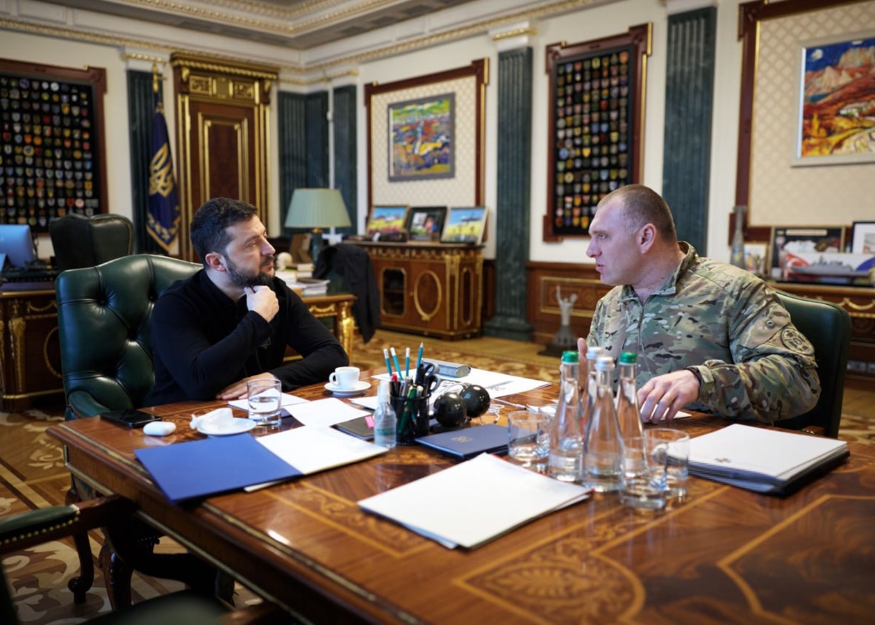 Security Service head briefs Zelenskyy on strikes on targets in Russia and its losses near Pokrovsk