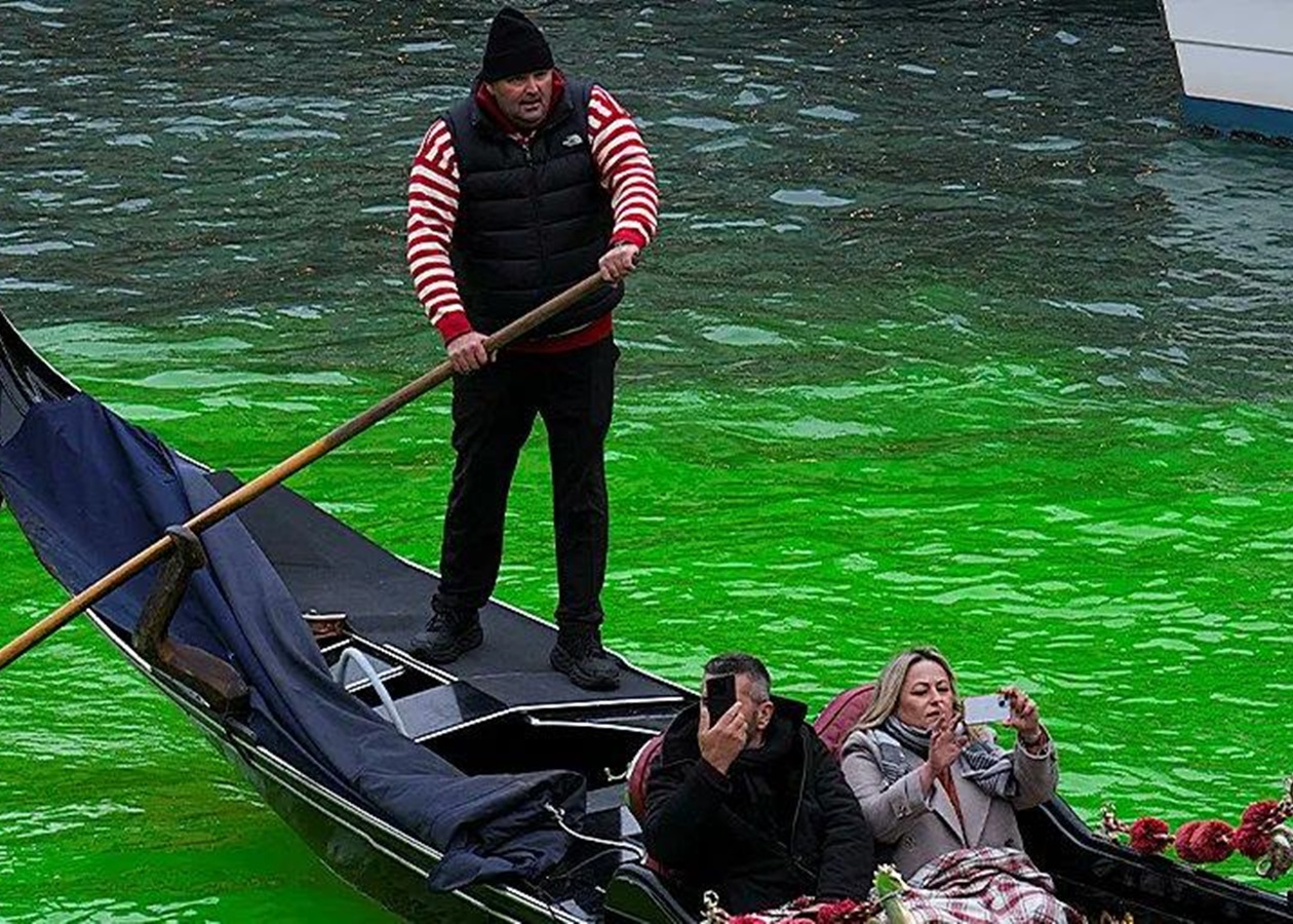 В Венеции осудили Грету Тунберг за акцию с окрашиванием воды -  Korrespondent.net