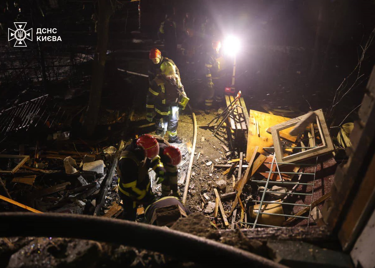 У ДСНС оприлюднили наслідки обстрілу Києва