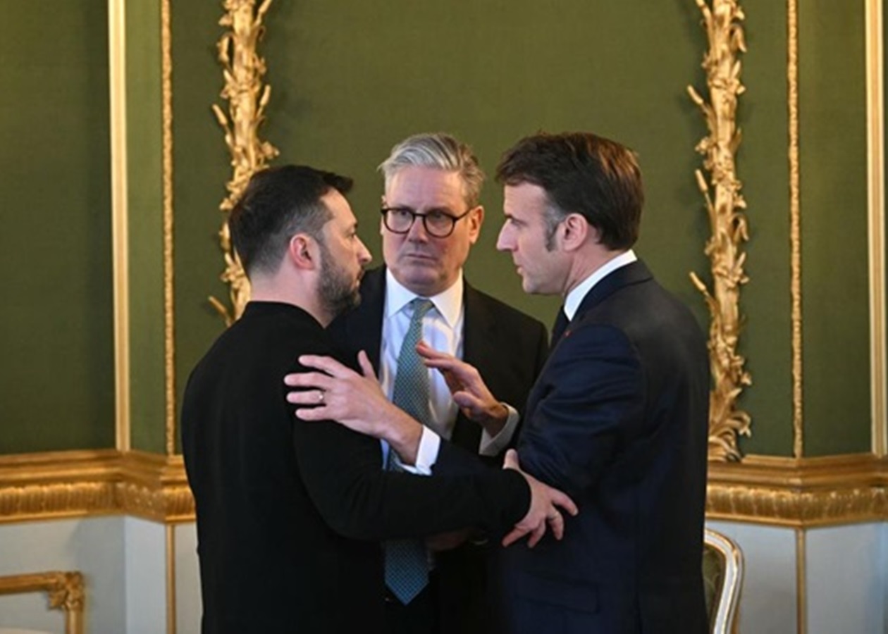 Macron niega advertencia sobre traición de EE.UU. a Ucrania durante visita a China