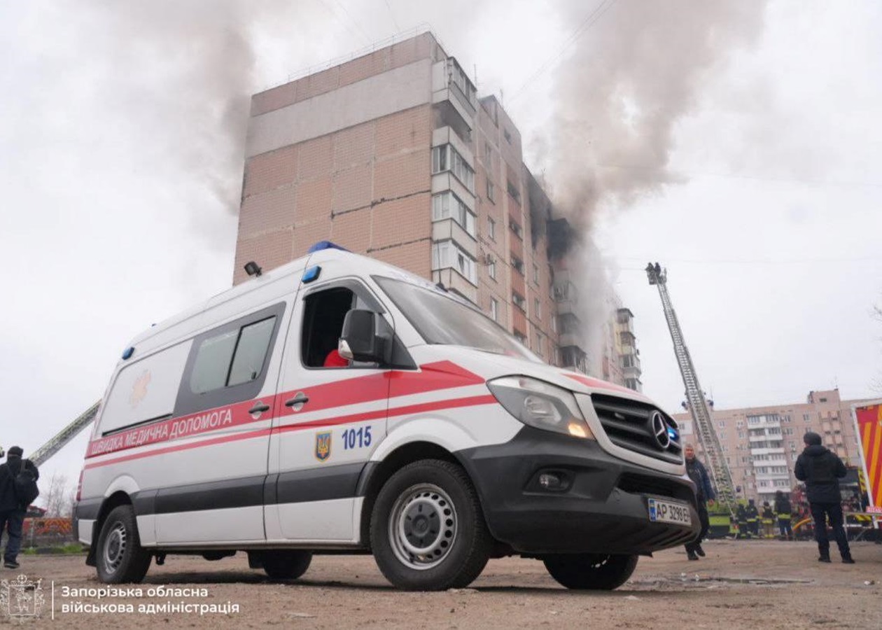Удар по Запоріжжю: серед поранених - п'ять дітей