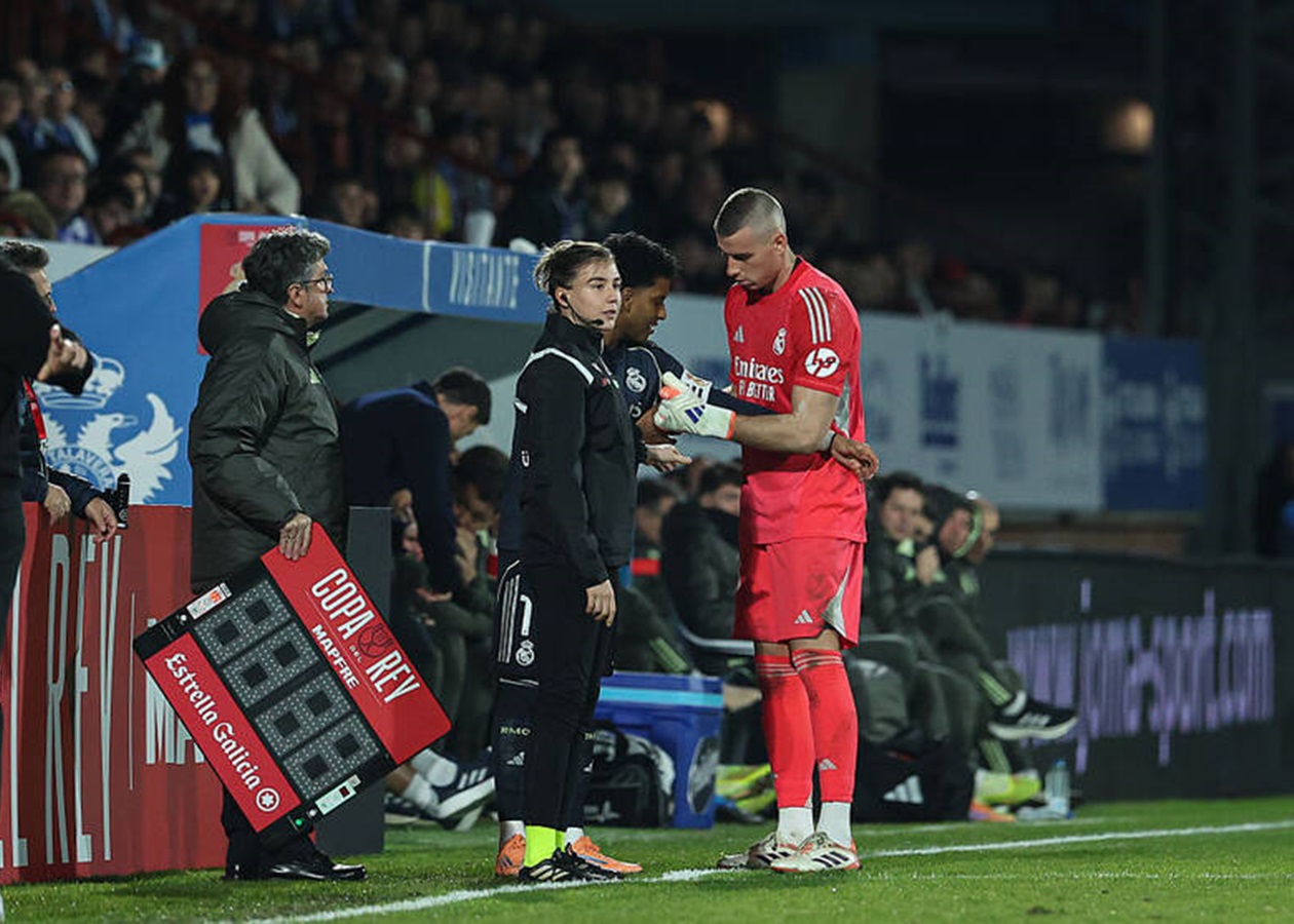 Лунін прокоментував свій капітанський дебют за Реал