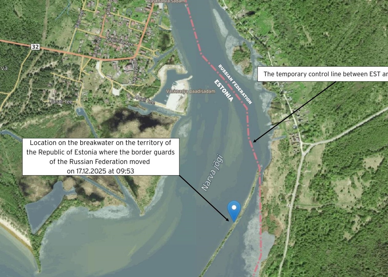 Російські прикордонники перетнули кордон Естонії - Korrespondent.net