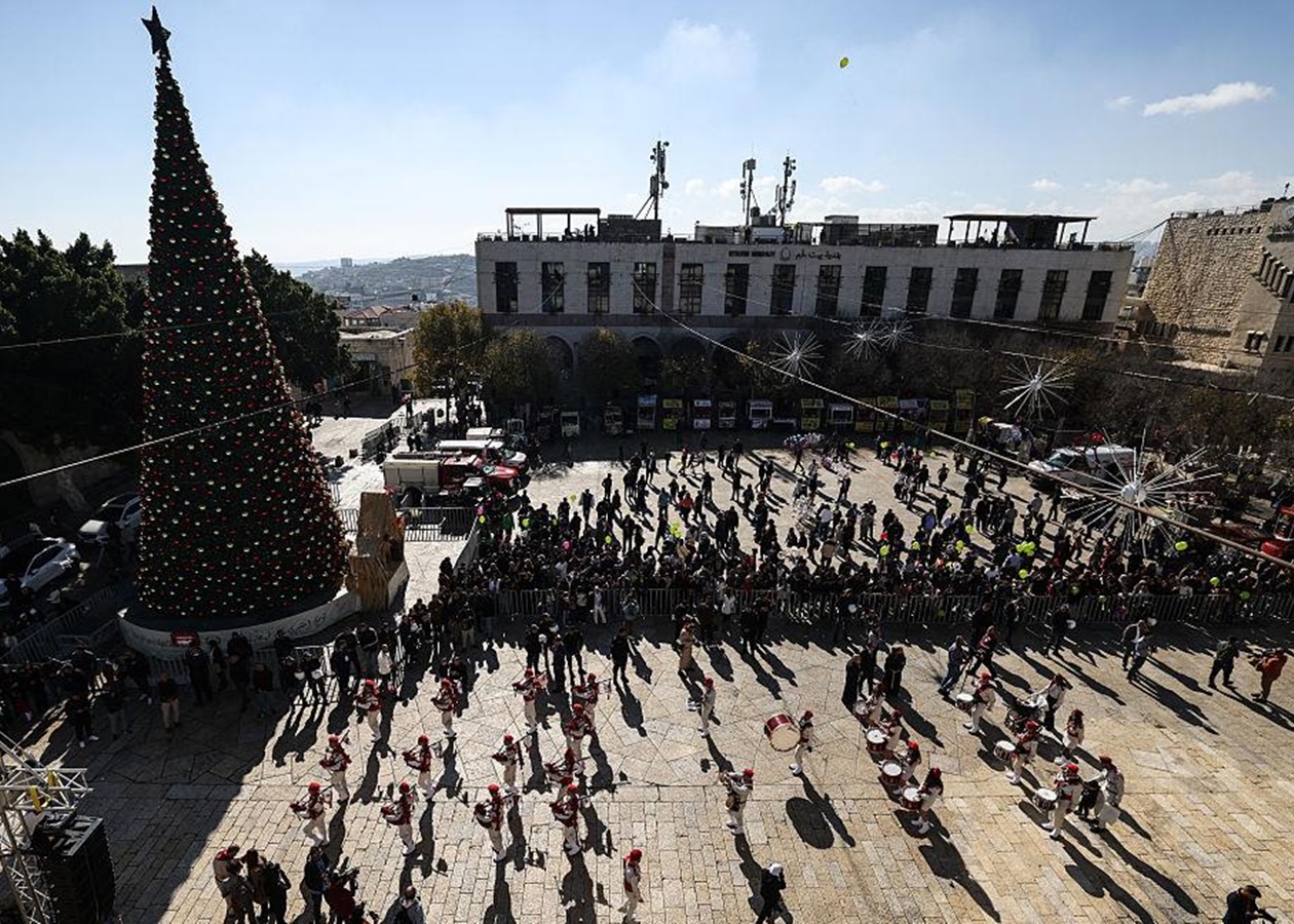 У Віфлеємі відновили різдвяні святкування після двох років війни в Газі
