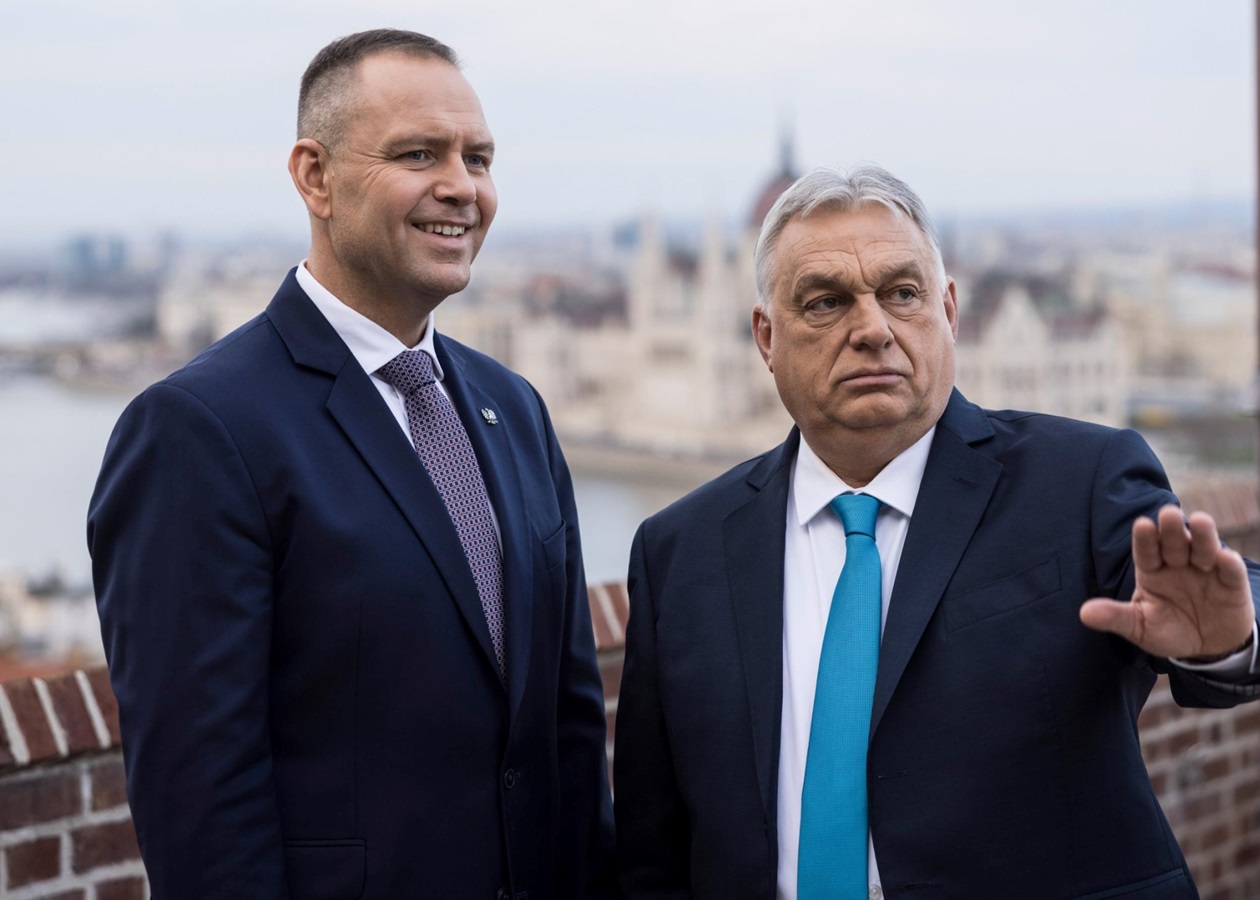 Навроцький зустрівся з Орбаном у Будапешті