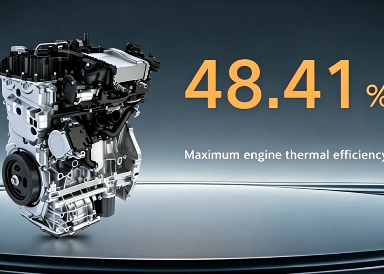 Geely представила гібридну систему з рекордною ефективністю двигуна