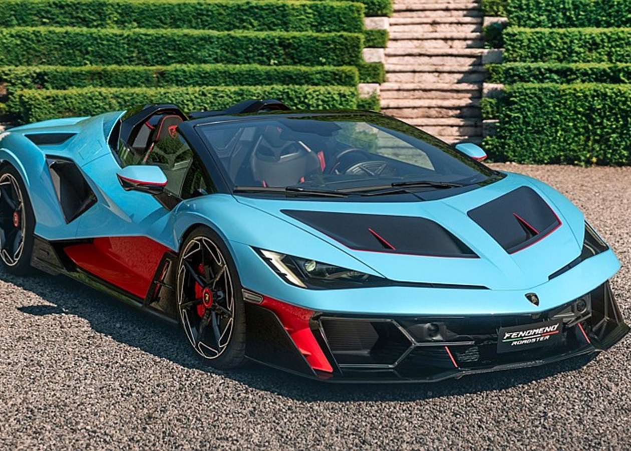 Lamborghini представила суперкар Fenomeno Roadster без крыши