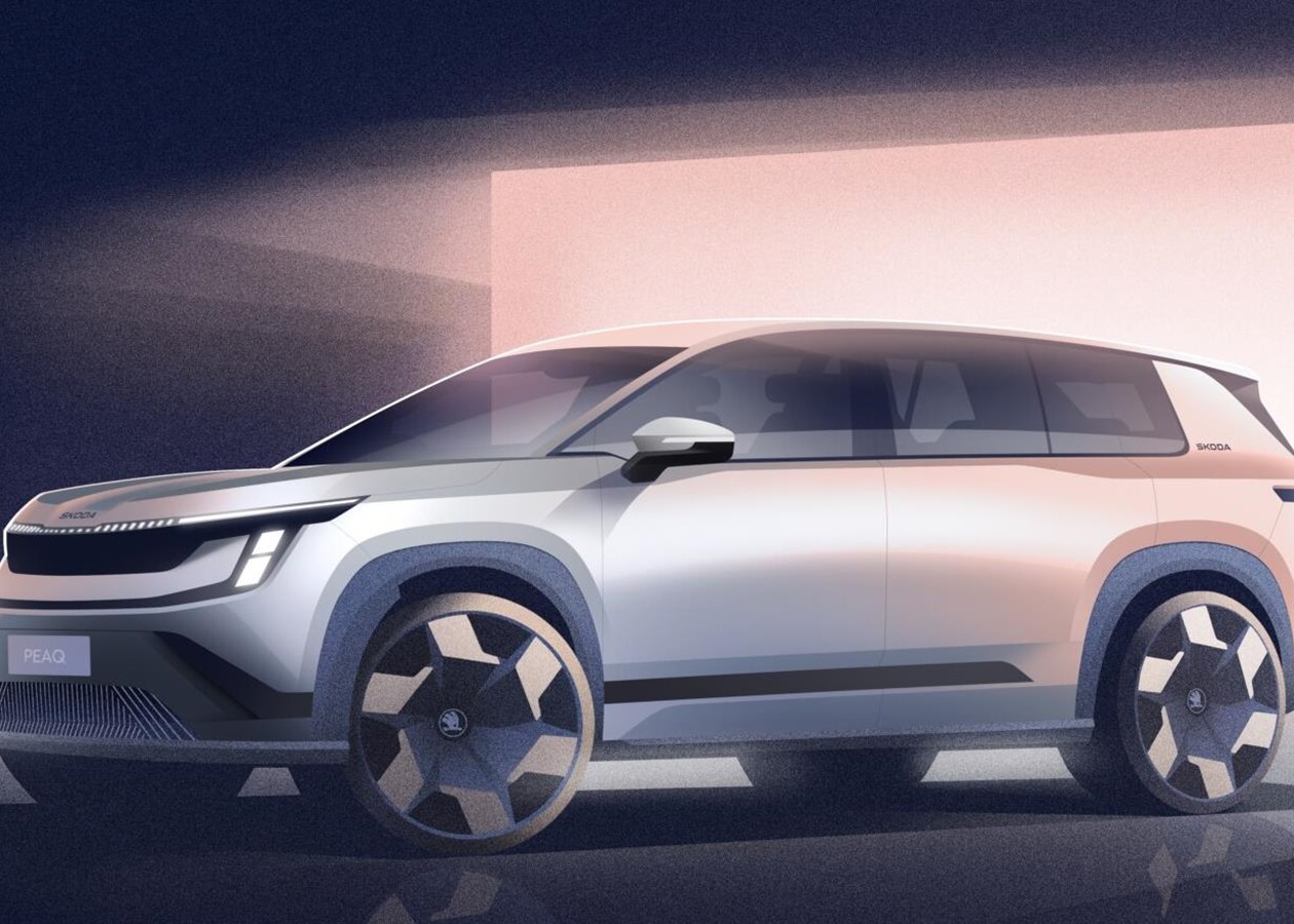 Skoda показала свій найбільший електрокросовер до прем'єри