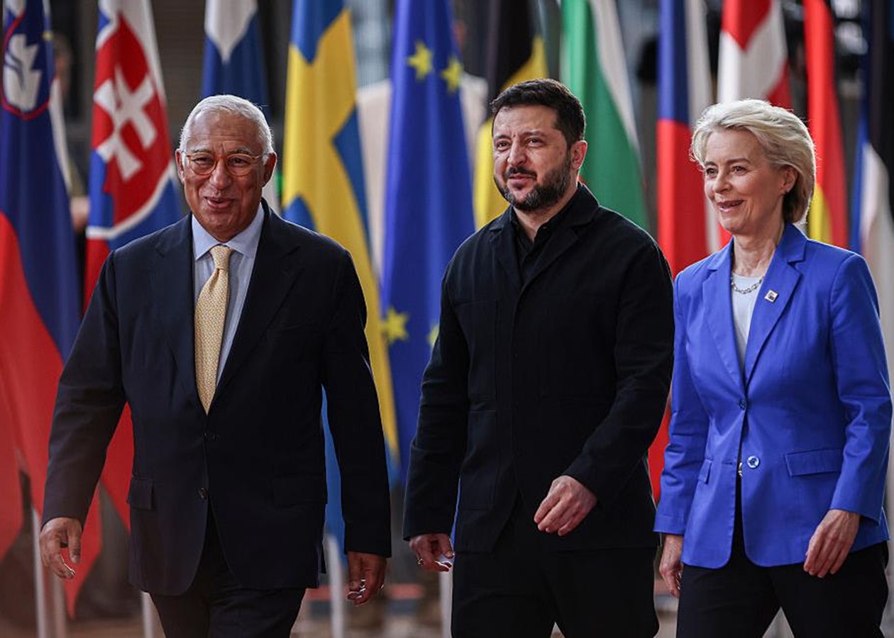 Зеленський розповів про зустріч з лідерами ЄС