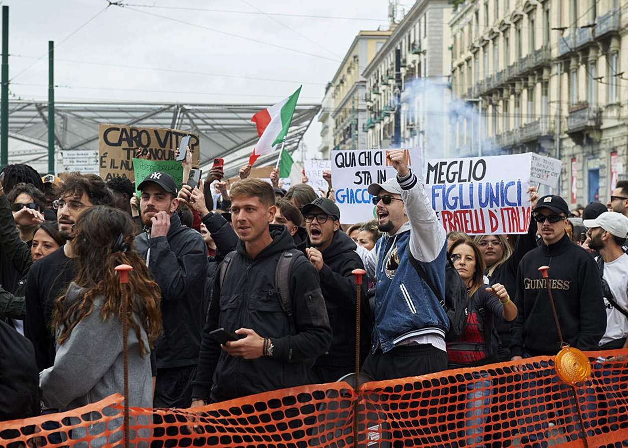 В Італії нова хвиля протестів: у Мілані очікують 10 000 демонстрантів