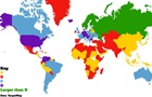 Представлена карта размеров груди в странах мира