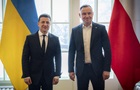 В Польше началась встреча Зеленского и Дуды