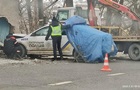 У Тернополі авто поліції врізалося в будівлю поста