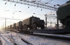 Новый эшелон с военной техникой из РФ направился в Беларусь