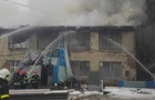 У Львові сталася велика пожежа на меблевому складі